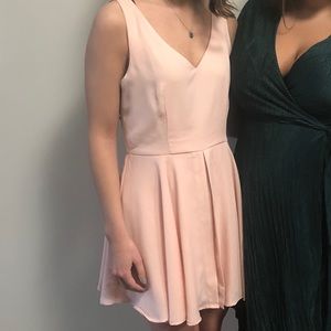 Charlotte Russe light pink romper